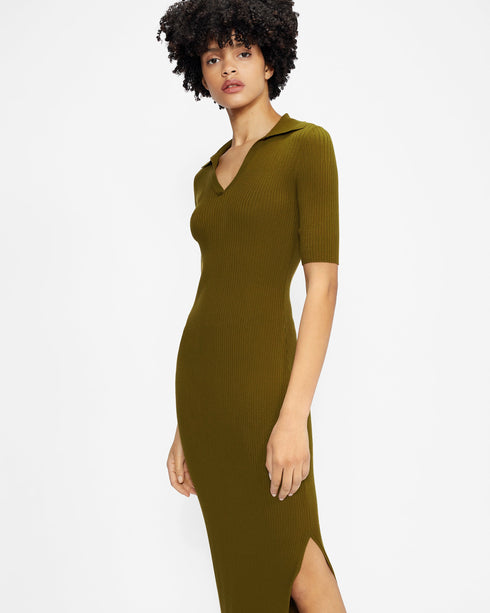 <P>Polo Midi Dress</P>